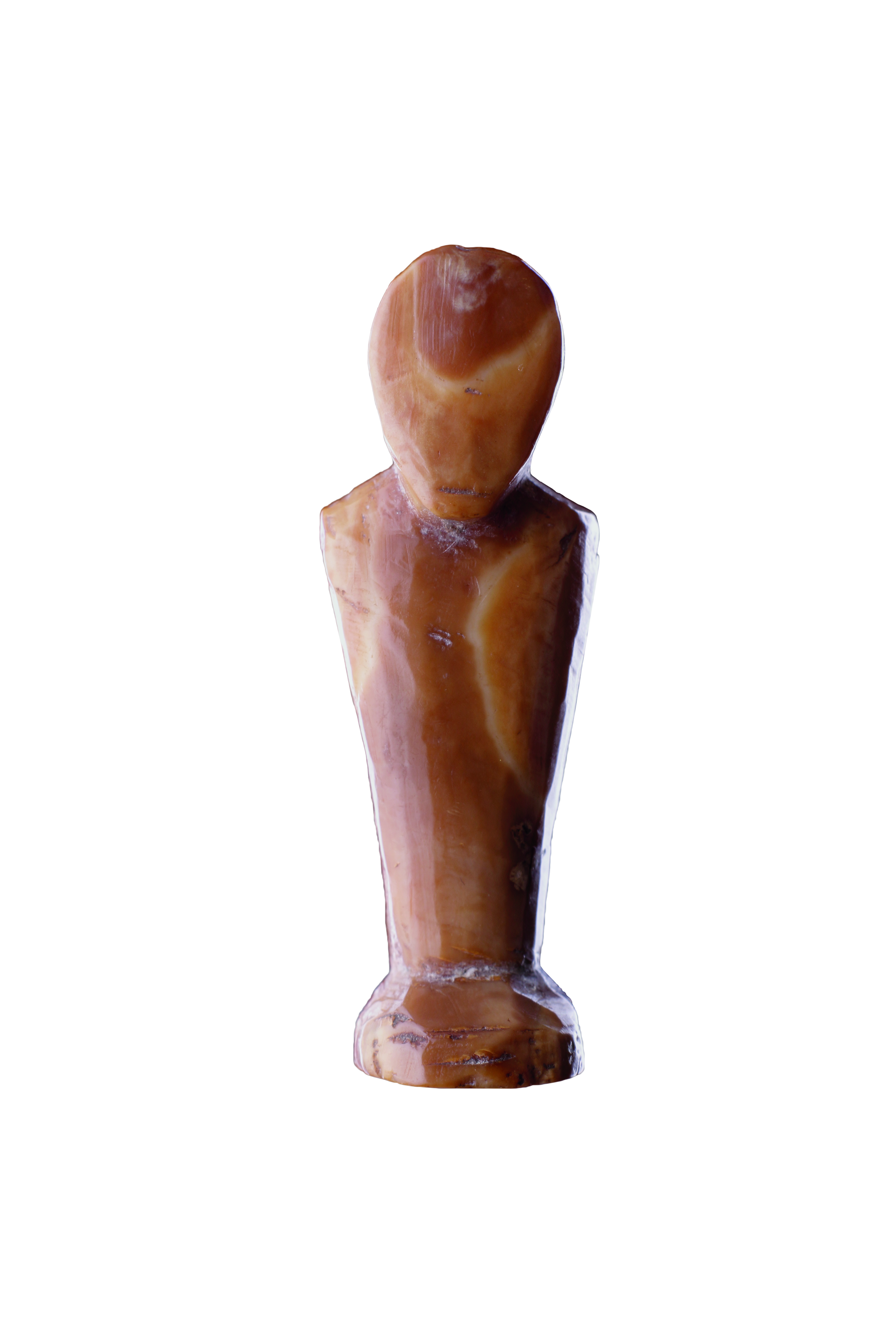 A Miniature Bering Strait Thule Eskimo Carved Figure